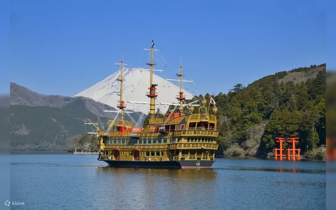 Barco pirata por el lago Ashi (Hakone)