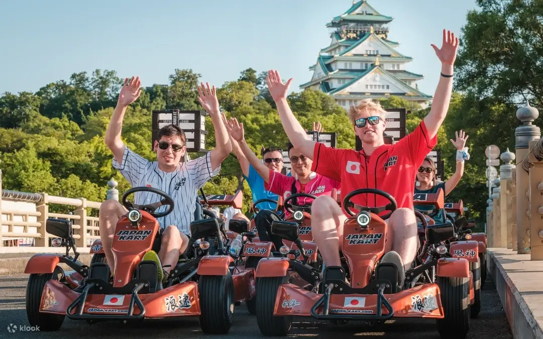 Go-kart por el Castillo de Osaka — Osaka
