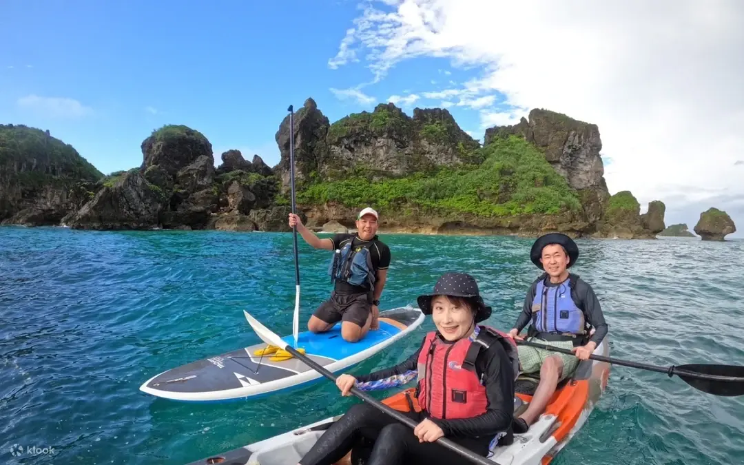 Kayak o SUP a la isla de Hamahiga — Okinawa