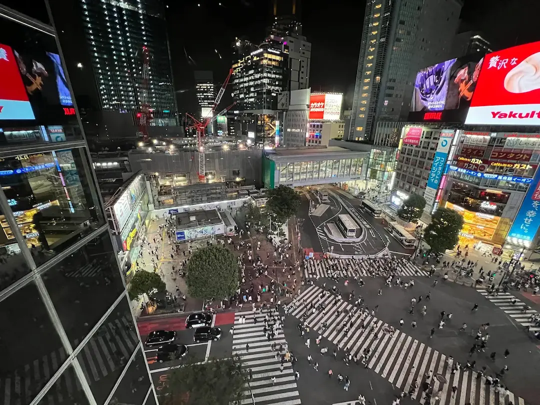 Mirador del cruce de Shibuya (MAG8) — Tokio