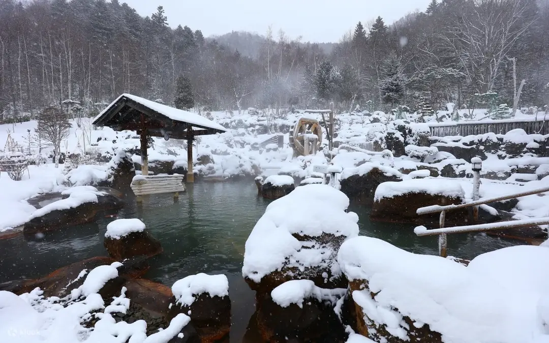 Hoheikyo Onsen (baño de nieve cerca de Sapporo) — Sapporo
