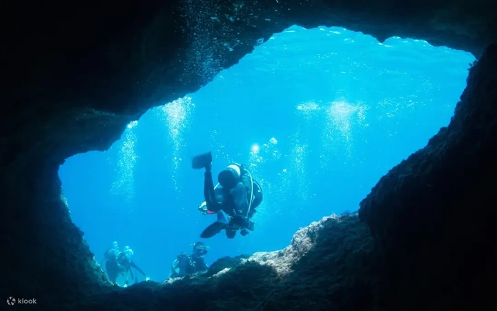 Cueva Azul: snorkel en Okinawa — Okinawa
