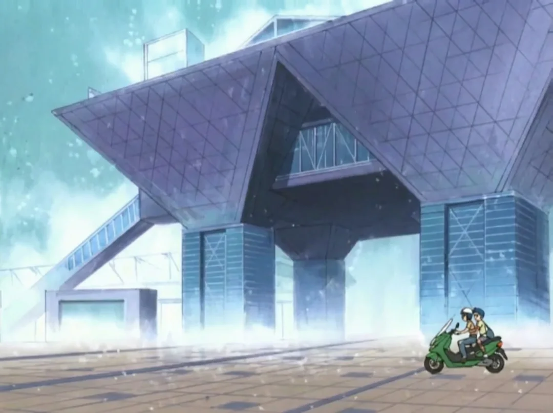 Tokyo Big Sight — fotograma del anime
