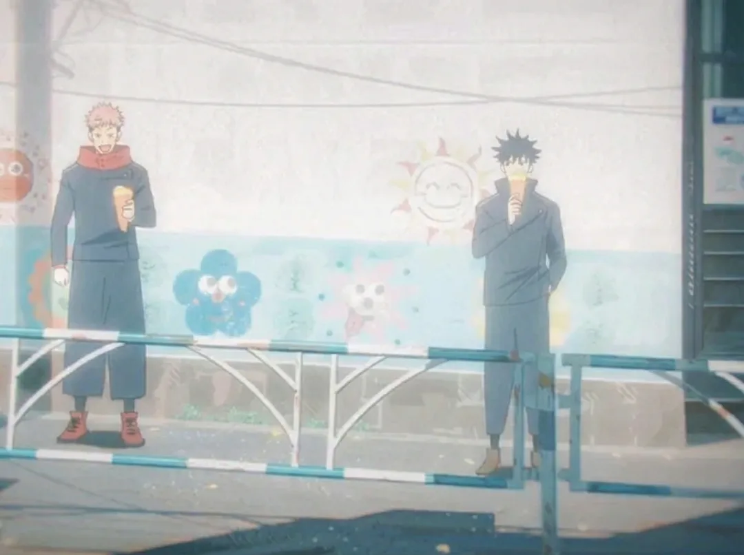 Cosmic Slope (Cosmo Dori, con Crepes) — fotograma del anime