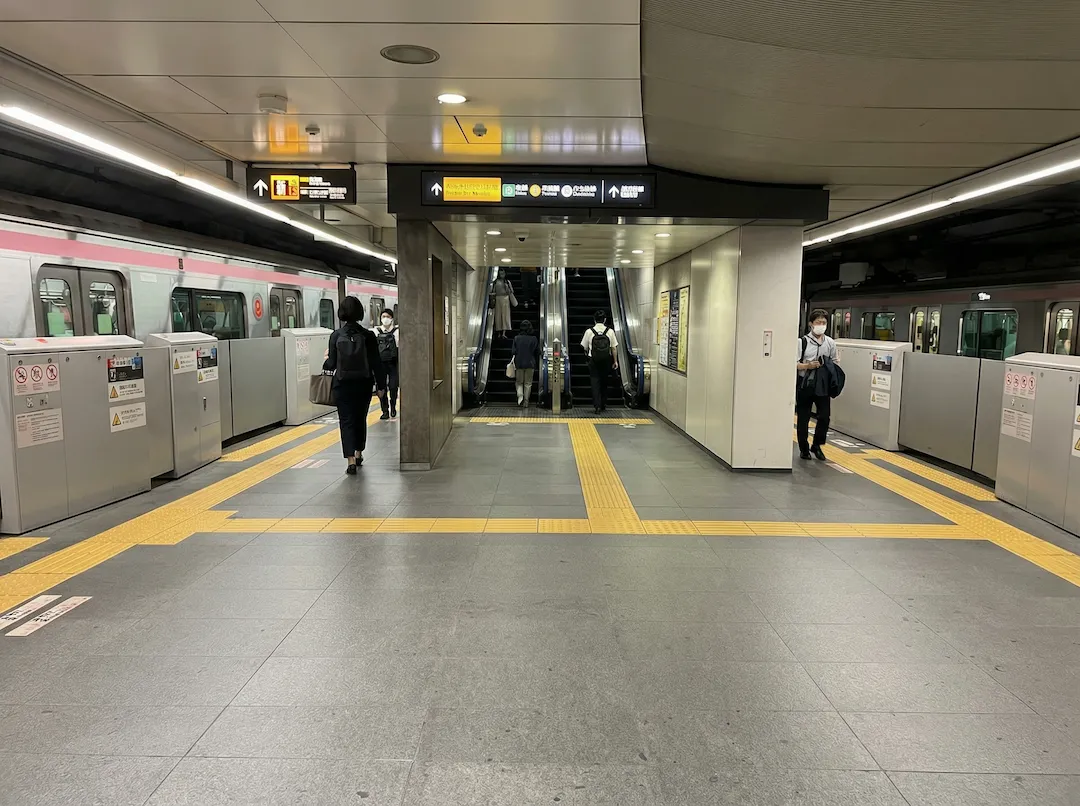 Estación de Shibuya (Niveles Subterráneos) — foto real