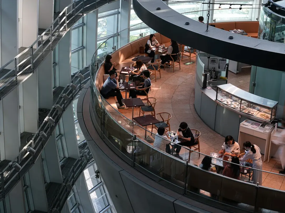 Salon de Thé ROND (Centro Nacional de Arte) — foto real