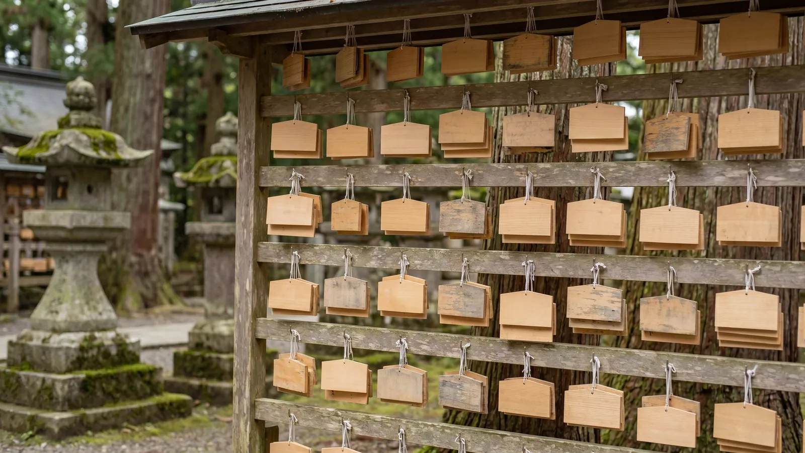 Ema: las tablillas de madera para pedir deseos en Japón