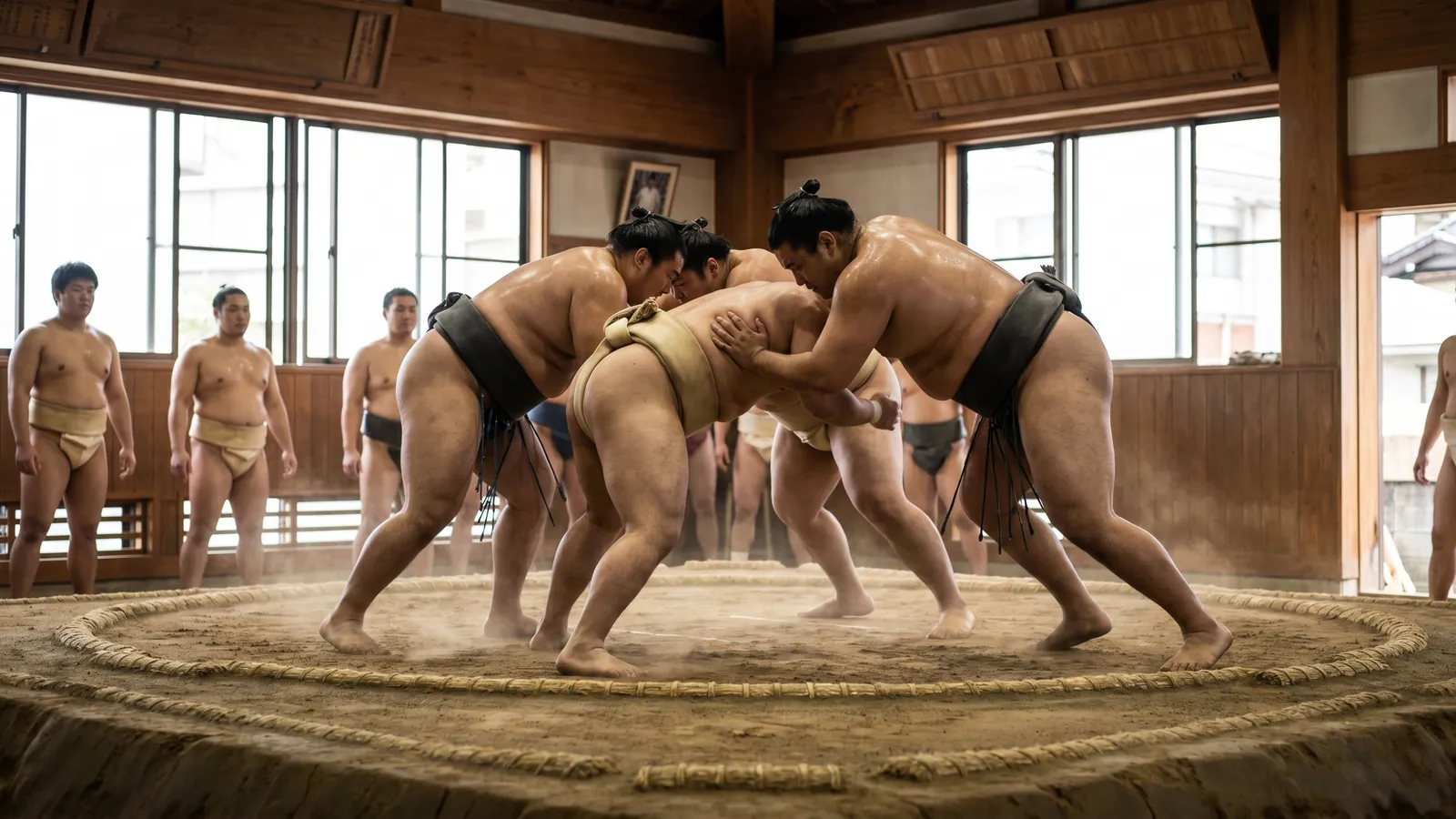 Cómo visitar una heya y ver sumo en entrenamiento