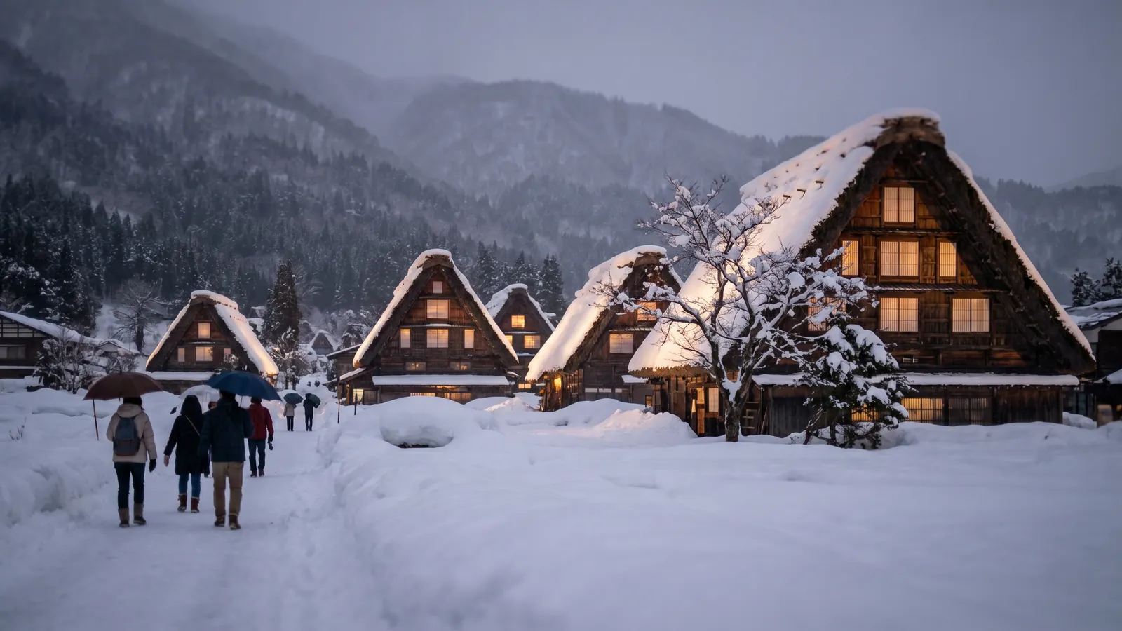 8 razones para viajar a Japón en invierno: nieve y más