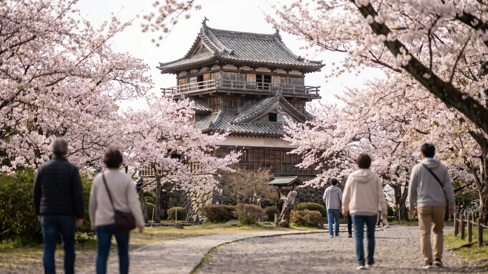 Castillo de Maruoka (Kasumigajo): el castillo de la niebla