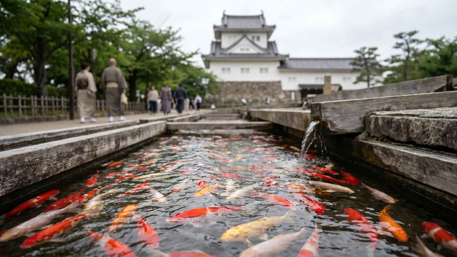 Yamato Koriyama: el pueblo del pez dorado cerca de Nara