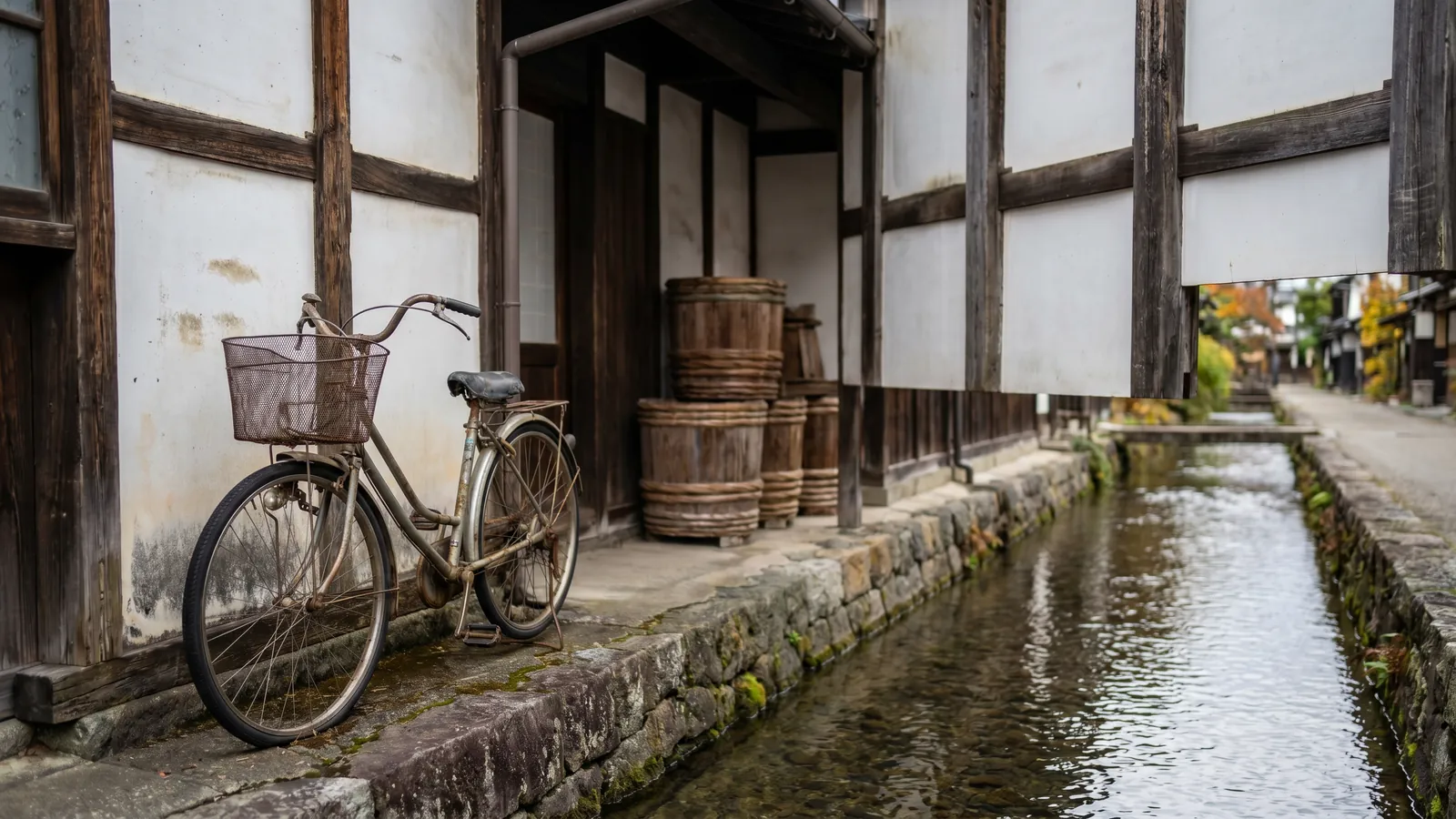 Excursión en bici por Hida-Furukawa cerca de Takayama