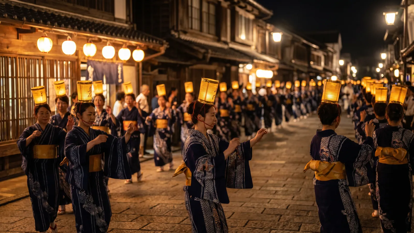 Festival Yamaga Toro Matsuri: las danzas de los farolillos