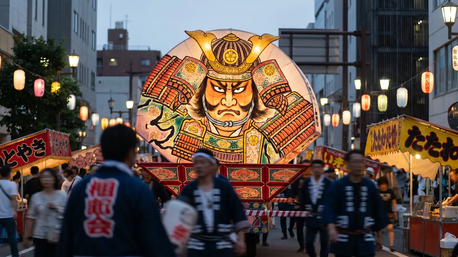 Nebuta Matsuri de Aomori: carrozas de papel y luz