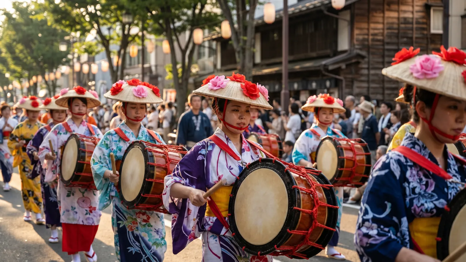 Sansa Odori de Morioka: el mayor festival de taiko del mundo