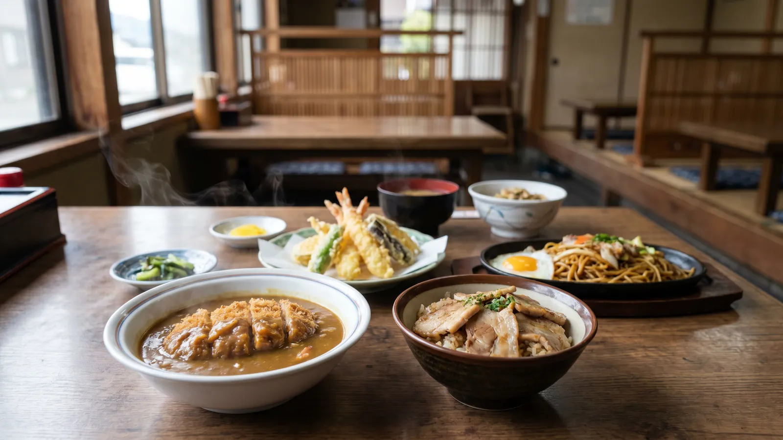 5 alternativas al sushi en un restaurante japonés