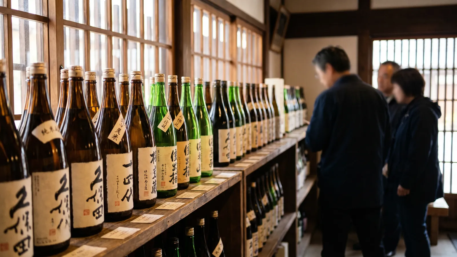 Alcohol en Japón: sake, shochu, whisky y más