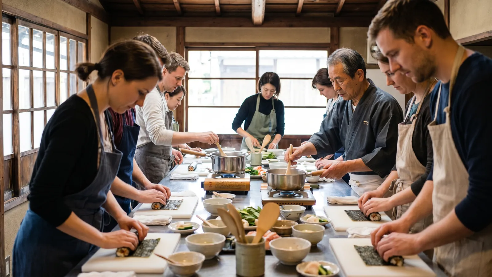 Escuela de cocina japonesa: aprende a cocinar en Japón
