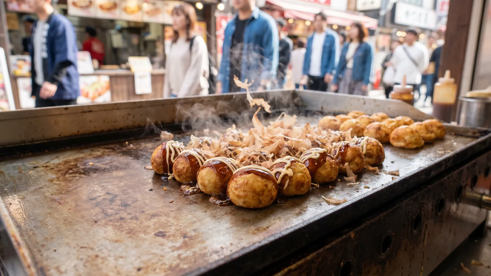 Gindaco: la cadena de takoyaki con 400 locales en Japón
