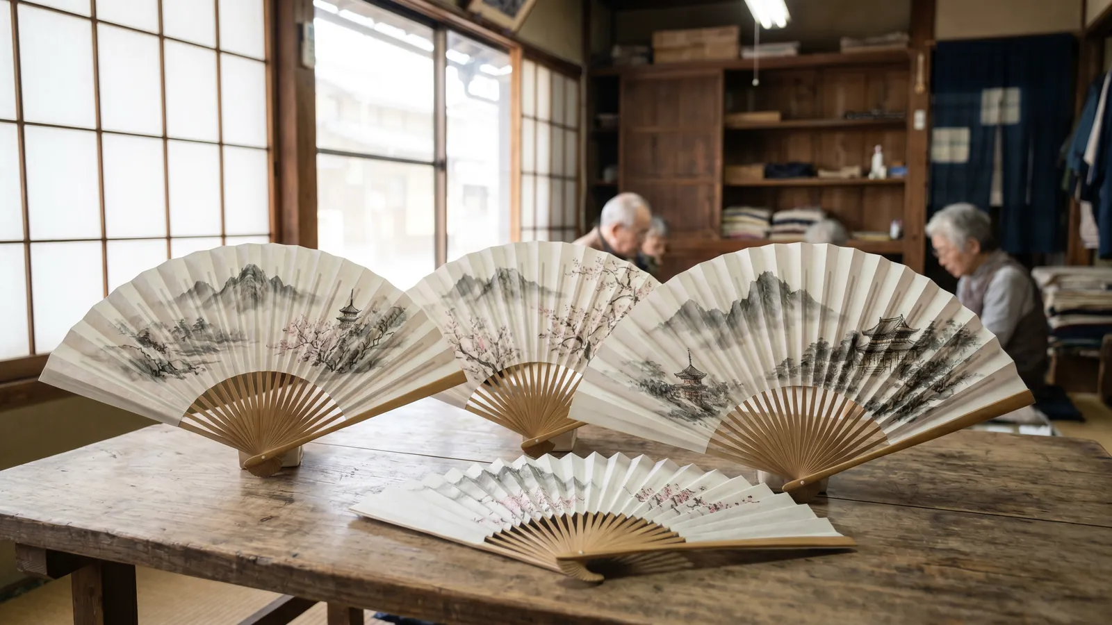 Abanicos de Kioto: kyo-sensu y kyo-uchiwa, guía completa