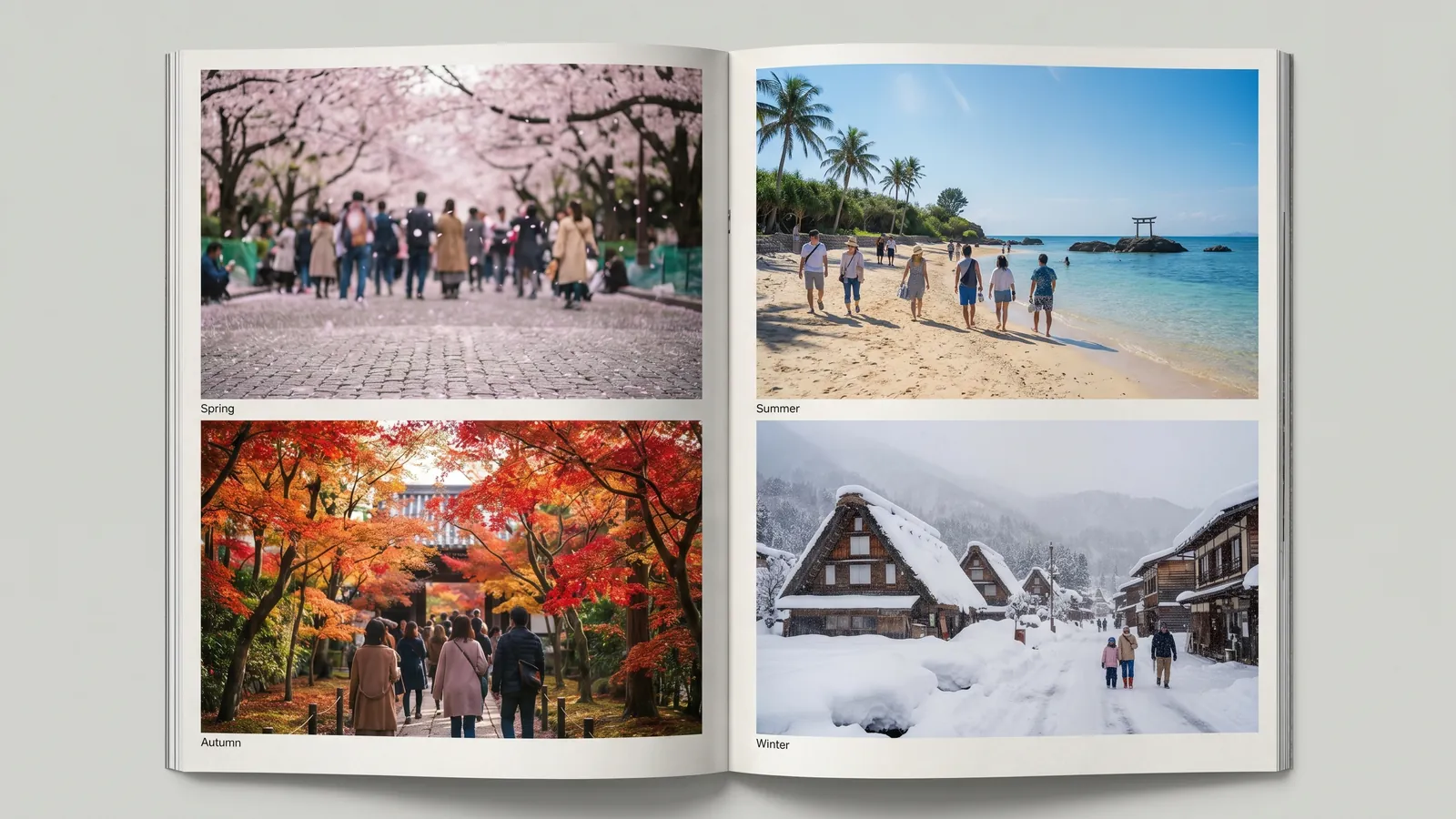 Cuándo viajar a Japón: clima y temperaturas por estación