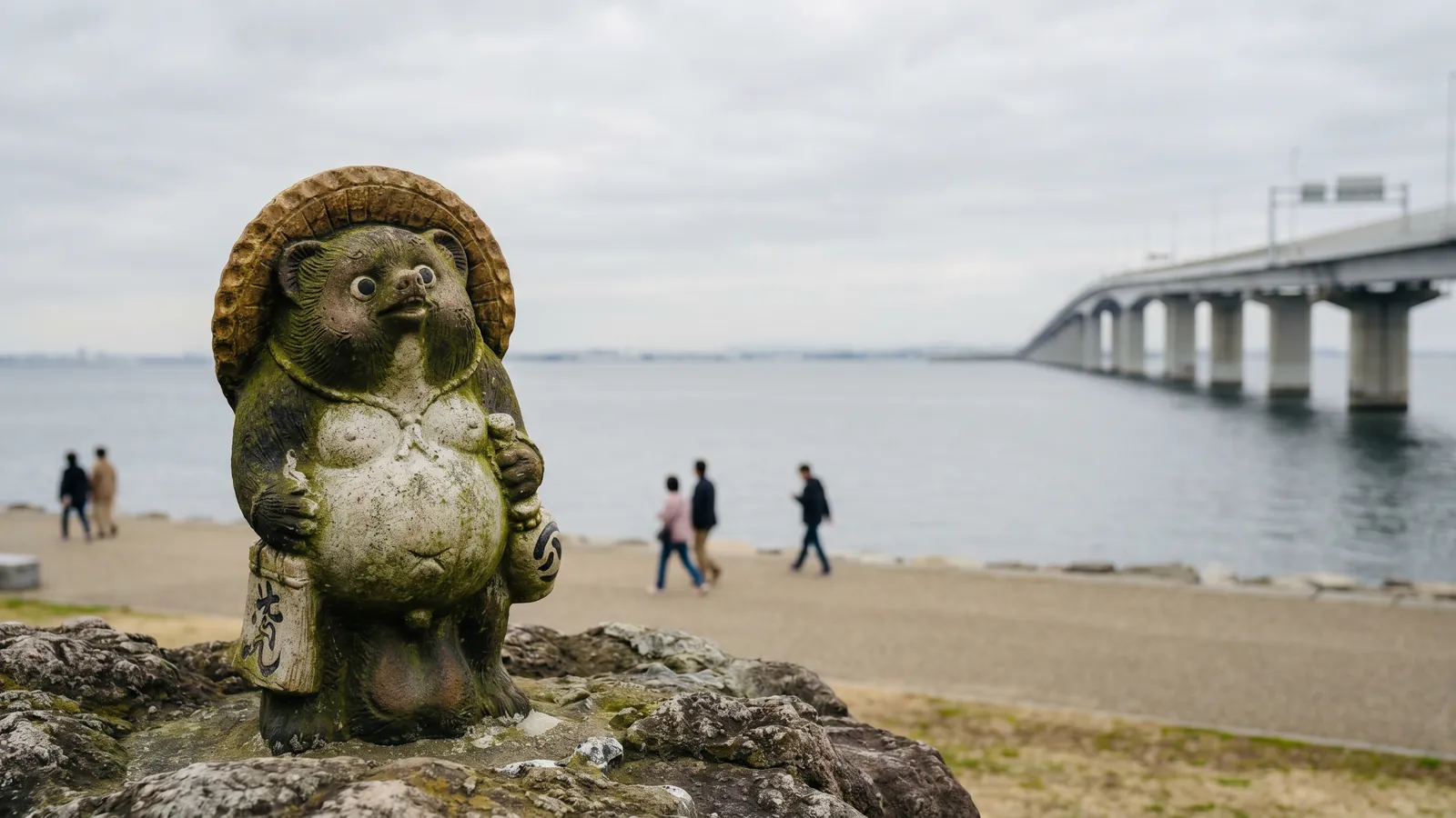 Kisarazu desde Tokio: tanuki y escenarios de drama