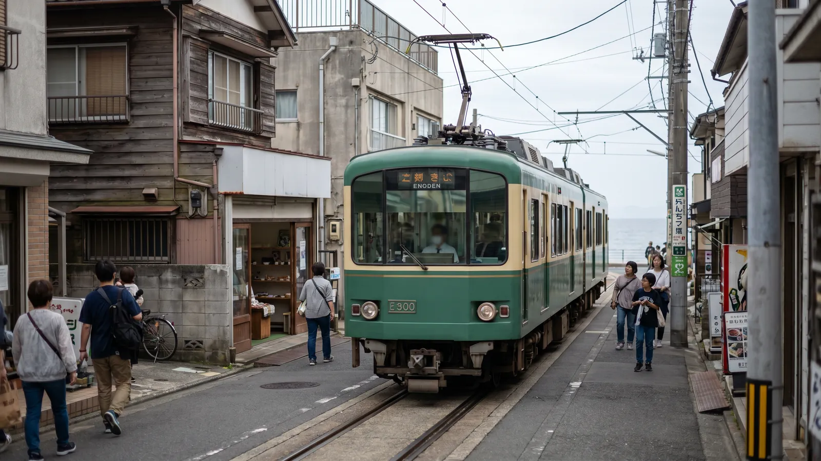 El Enoden: el tren histórico entre Enoshima y Kamakura