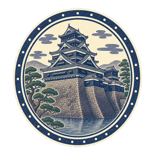 Japosello de Castillo de Kumamoto