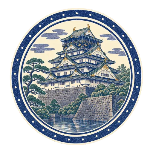 Japosello de Castillo de Osaka