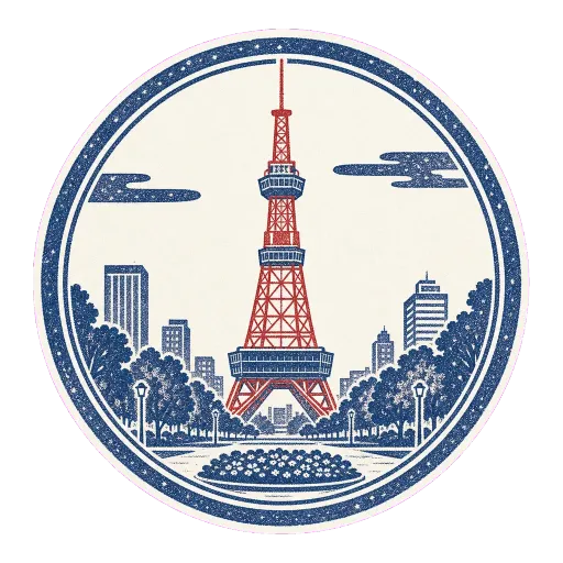 Japosello de Torre de TV de Odori