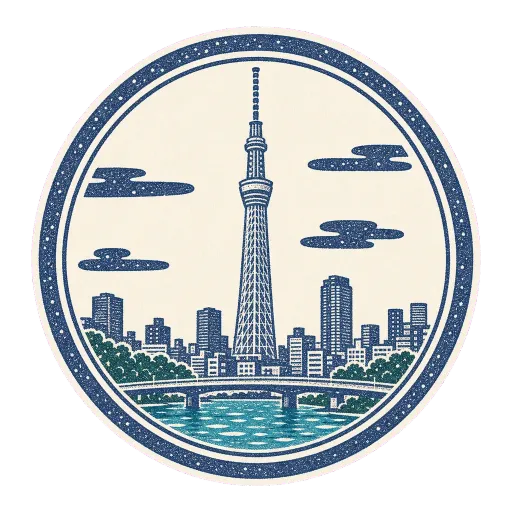 Japosello de Tokyo Skytree