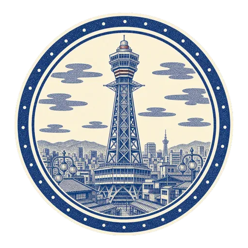 Japosello de Torre Tsūtenkaku
